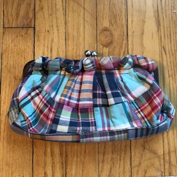 Tommy Hilfiger Handbags - Tommy Hildiger Madras Plaid Clutch